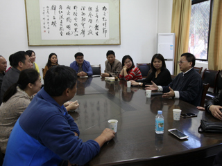 世新大学终身教育学院院长邱志淳教授来永利官网交流