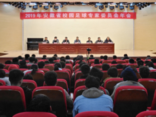永利官网教师参加2019年安徽省校园足球专家委员会年会