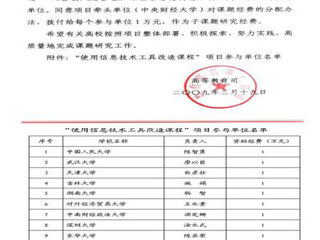 永利官网查道中副教授教改课题荣获国家重点子项目课题立项