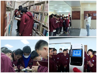 永利yl23411官网附属学校中小学生到滨湖校区图书馆参观
