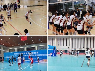 校排球队斩获省运会入场券